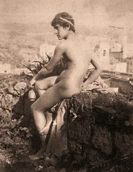 Vincenzo Galdi portréja, Posillipo, Nápoly, 1895